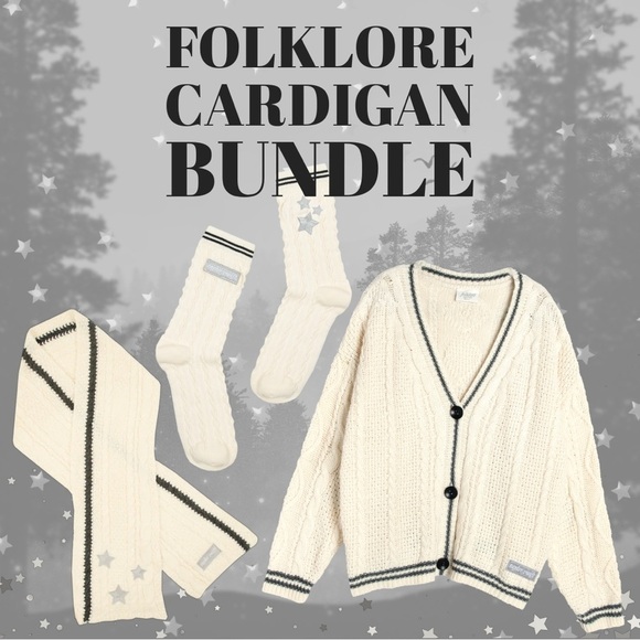 folklore album cardigan bundle/set - Picture 1 of 11